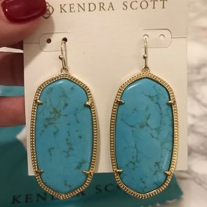 Kendra Scott Danielle Earrings in Turquoise
